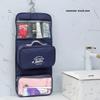 Portable Toiletry Washbag with Hanging Hook Waterproof Women Bathroom Cosmetic Storage Bag Large Capacity Travel Men Makeup Case