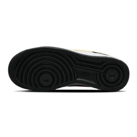 Nike Air Force 1 LV8 Low Black White Dark Sulfur - DH9597-002