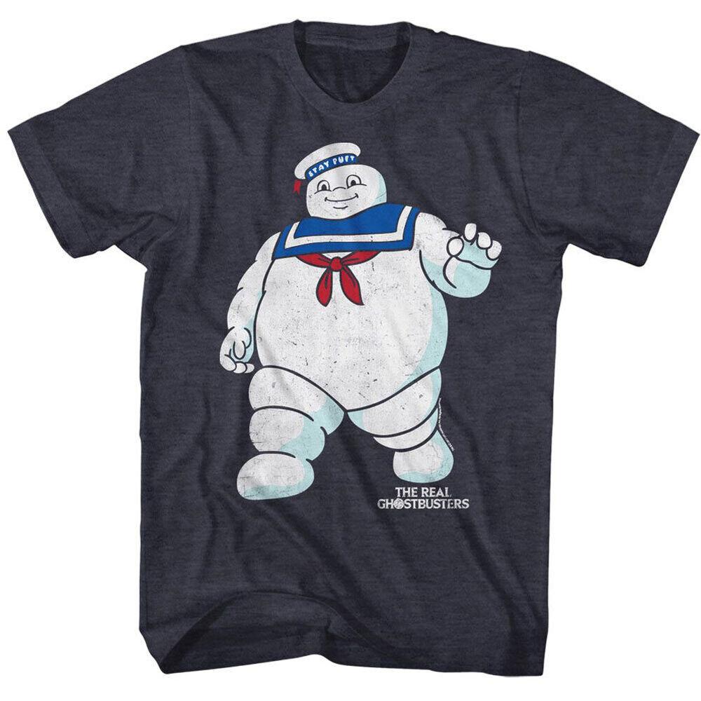 

Темно-синяя футболка унисекс «Охотники за привидениями» Mr Stay Puft 2