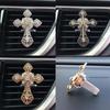 Flavoring In Crucifixion Jesus Cross Car Air Freshener Christian Vent Clip Outlet Perfume clip