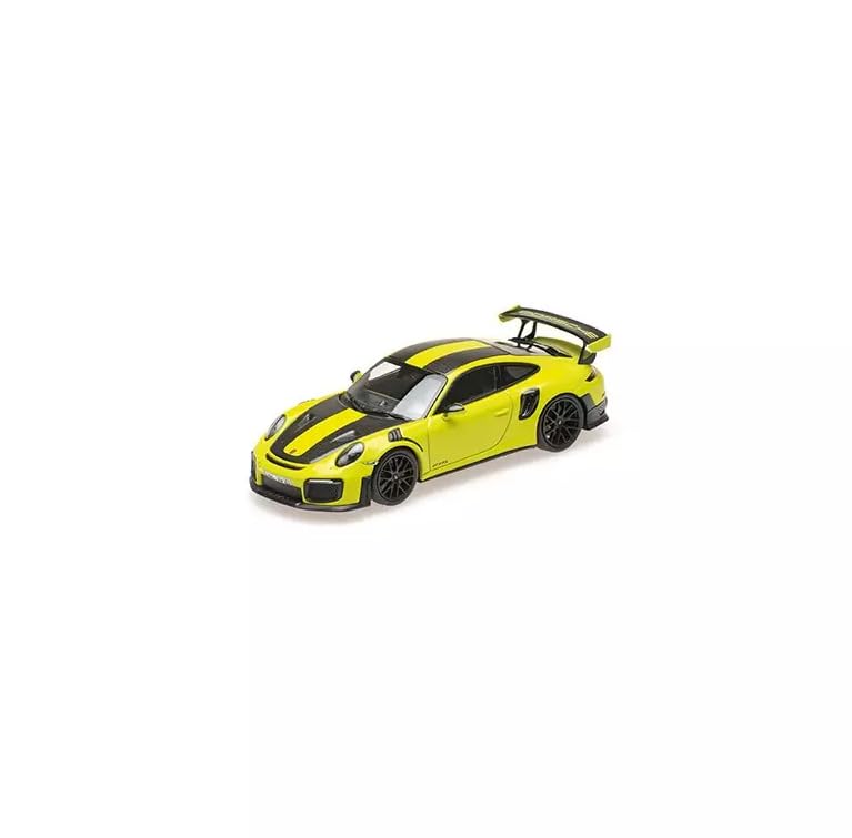 Minichamps 1/18 Porsche 911 991/2 GT2 RS Weissach Package Black Magnesium Rim 2018 Light Green Limited Edition of 330 чёрный