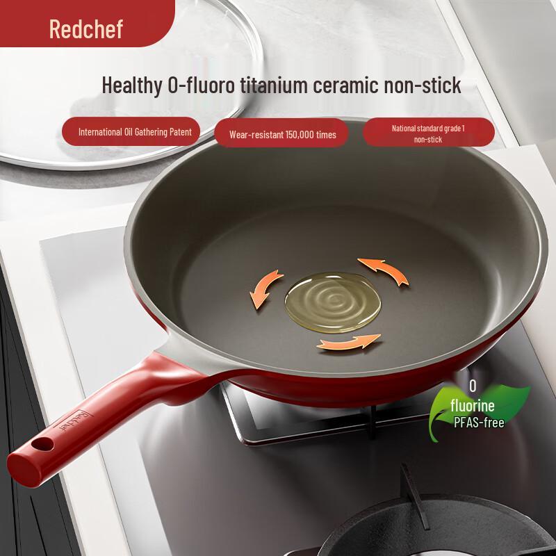 Red Chef PFOA-Free Ceramic Non-Stick Frying Pan