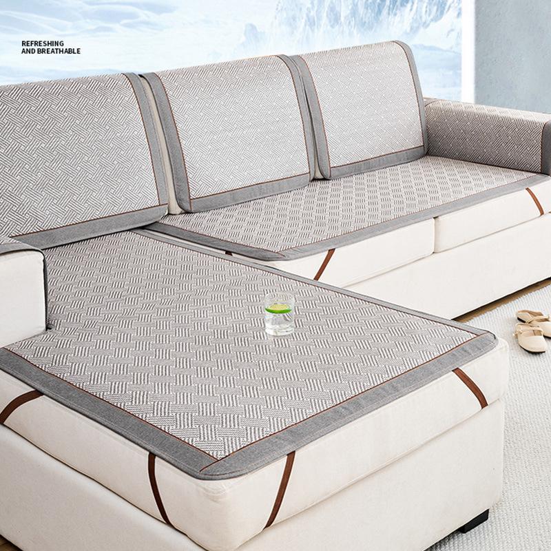 Summer Summer Rattan Mat Sofa Cushion Non-Slip Advanced Seat Cushion  New Sofa Cover Cover Cloth Towel