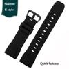 23mm Ceramic Stainless Steel Strap Watchband For Casio PROTREK Series PRW-30 PRW-50 PRW-60 PRW-70YT Waterproof Sport  Watch Band
