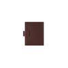 Mini 6-Ring System Planner, Genuine Leather, 6-Hole, 20mm Ring, Includes 100 Refill Sheets, Leather