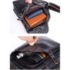 Brand Men's Genuine Leather Bag Luxurious Casual Chest Bag High-quality Outdoor Sports Shoulder Crossbody Bag for iPad Phones