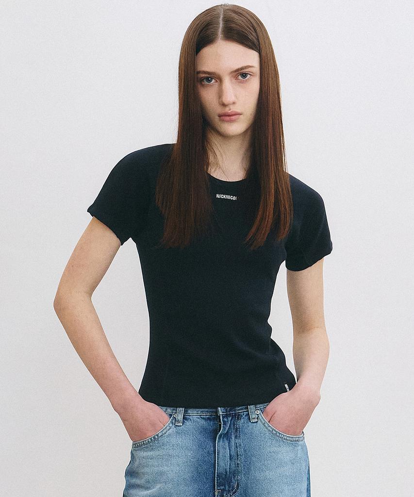 Nigaennikol Nicole Slim Line Half Top_Navy