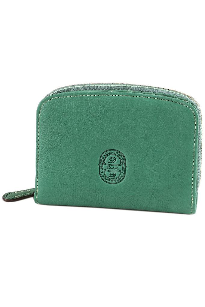 Bifold Wallet Genuine Leather Emerald Green [Dakota] Women's DA-30180-56