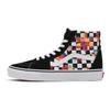 Vans Sk8 Checkerboard Colorful Floral Casual High-Top Skate Shoes Unisex Sneakers Black White VN0A7Q5NB05
