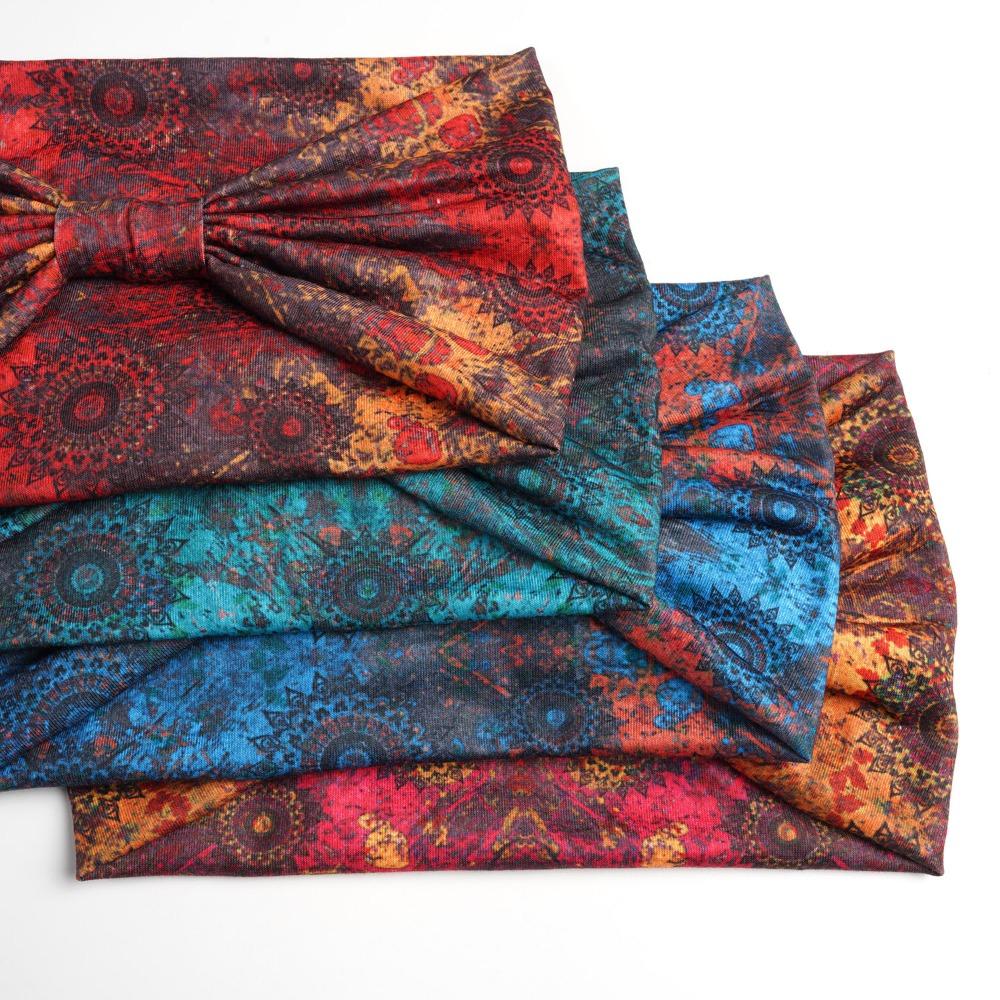 Stretch Boho Headbands Wide-brimmed Wide Headwrap Fashion Workout Head Bands Hair Accessories