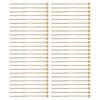 50pcs Ball Head Pins Jewelry Pendant DIY Craft Bead Making Parts Accessory SuppliesGold 30mm   1.18in