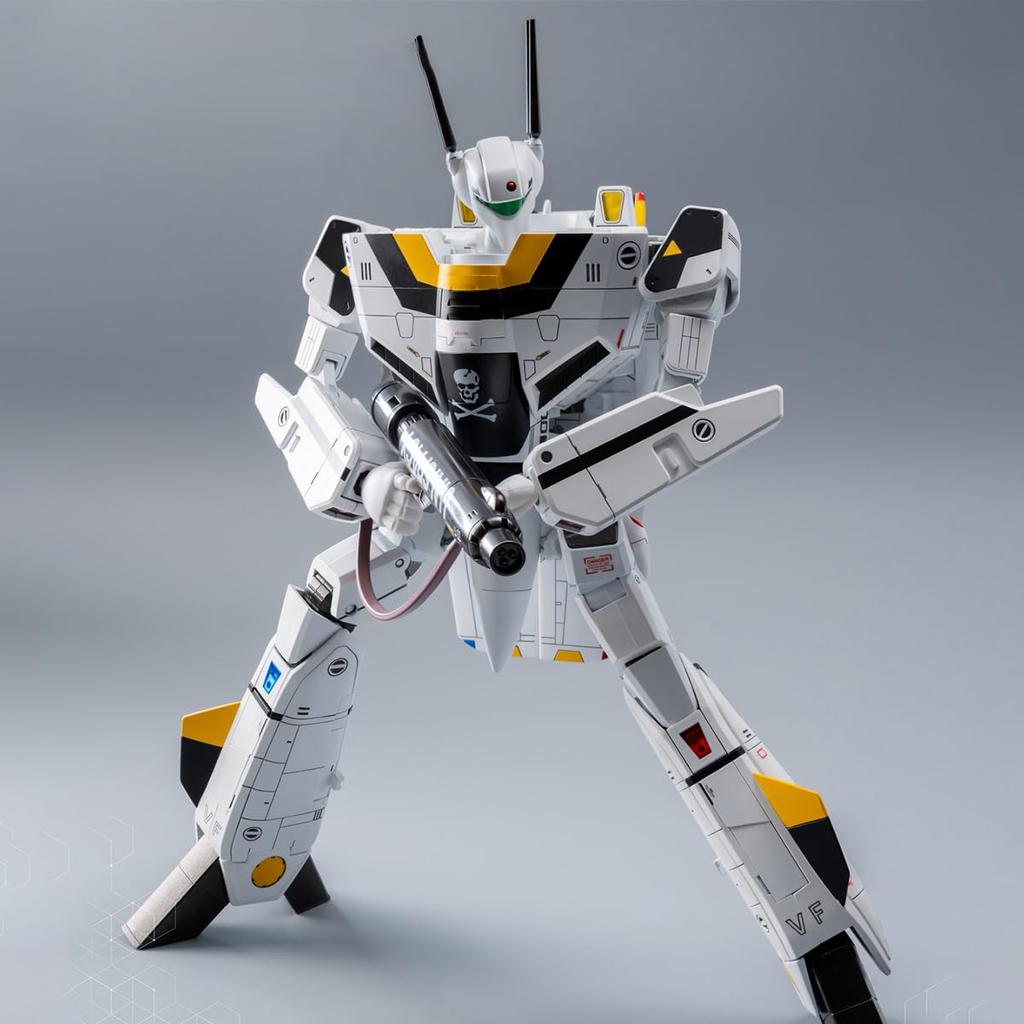 HiPlay Threezero Super Battle Macross VF-1S Valkyrie Roy Focker 3Z03050W0 Movable Action Figure Complete Set