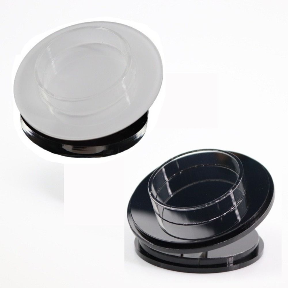 Transparent Bracelet Bangle Display Plate Round Watch Display Rack Fashion Bracelet Organizer