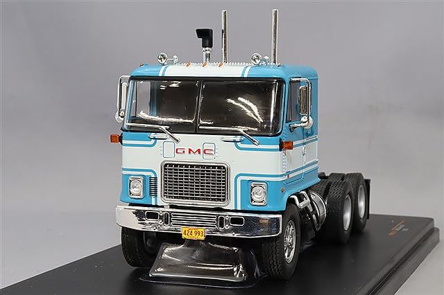 IXO MODELS Scale GMC Astro 95 1970 Diecast Model Car TR213 1/43 Blue/White/Orange