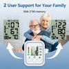 All-in-One Portable Upper Arm Blood Pressure Monitor Large LCD Display One-Touch Operation Voice Reports Hypertension Alerts