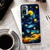 Starry Night Van Gogh Art Cover For Xiaomi Redmi Note 10 9S 9 8T 8 Pro 7 5 Mi 9T 10T 11T 12T 11 12 Lite 12X A3 A2 A1 Print Coque