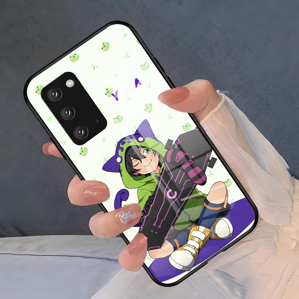 C-Comic Miya Chinen Phone Case For Samsung A25 A13 A33 5G A54 A36 A35 A56 A52 A14 Shockproof Glass Cover
