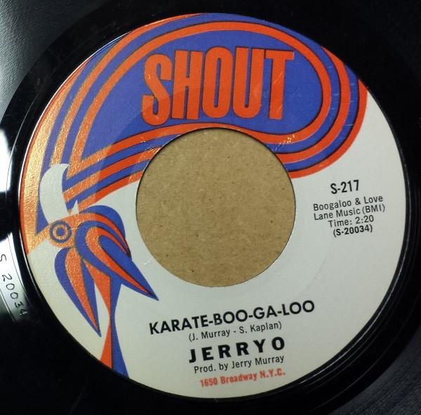 7inch Record JERRY O - Karate-Boo-Ga-Loo S217 Shout 1967 UK Soul/Funk Used