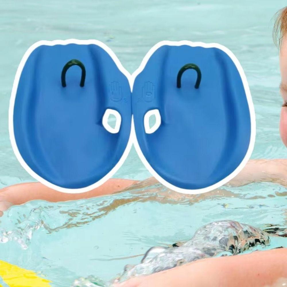 Practice Correction Kids Swimming Training Paddles Swimming Ergonomic Paddles  Boys Girls