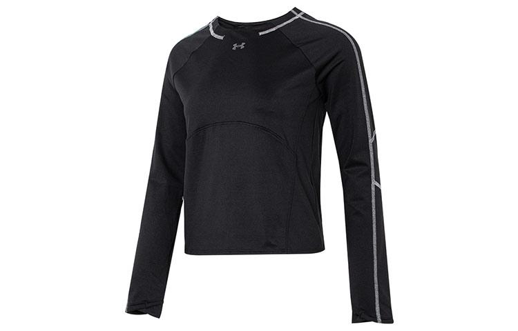 Under Armour Raglan Sleeve T Shirt Women s Black 1373970-001 S