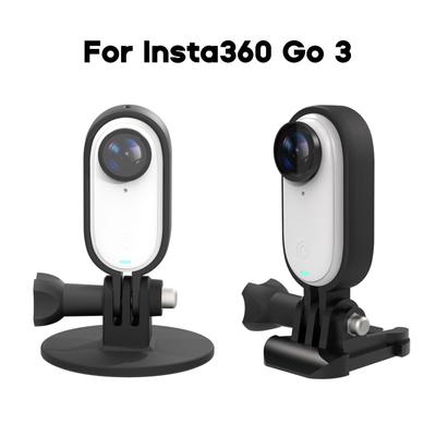 Supporto per telaio protettivo per Insta360 GO3 Custodia protettiva Adattatore per treppiede Staffa di montaggio leggera