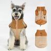 Pet Clothes Autumn and Winter Waterproof Reflective Dog Cotton-padded Clothes Can Be Towed Big Dog Clothes Pet Clothing