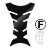 Motorcycle Tank Pad Protection Carbon-look Sticker Universal for Kawasaki Honda Yamaha Suzuki Aprilia Benelli