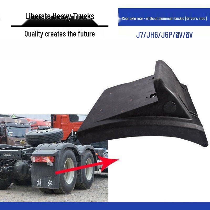 Compatible Rear Wheel Fender Cover for Jiefang JH6 J7 and New J6P 460/500HP Models