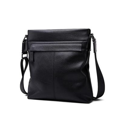 Echtes Leder Herren Umhängetasche Moderne vertikale koreanische Business Casual Herren Tasche Crossbody Rucksack