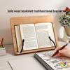Book Stand with Clip Support for Desktop Shelf: Stable, Adjustable Reading Holder