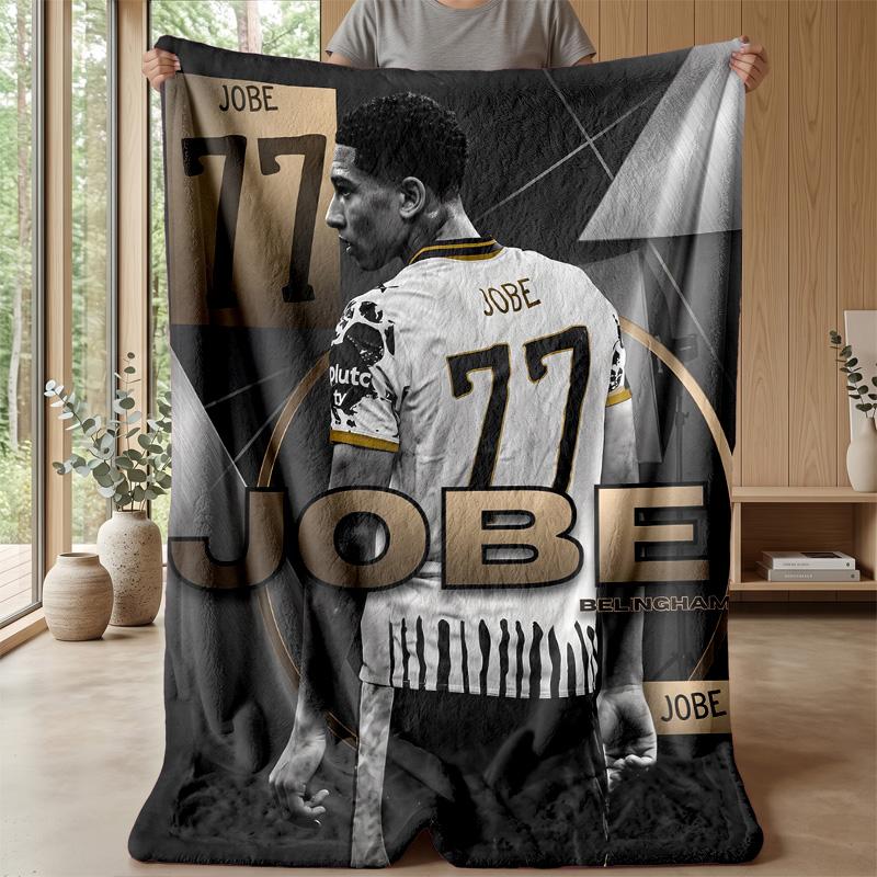 Jude Bellingham Soft Flannel Fleece Blanket Lightweight Cozy Warm Throw Blanket For Sofa Bed Home Decor