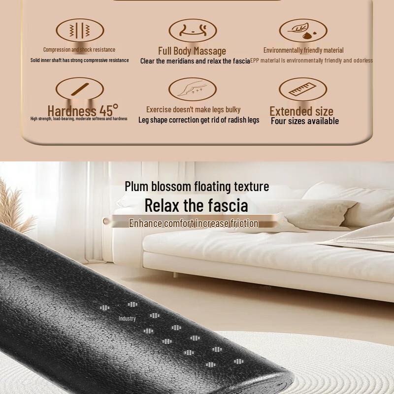 Can Chi Solid EVA Foam Roller