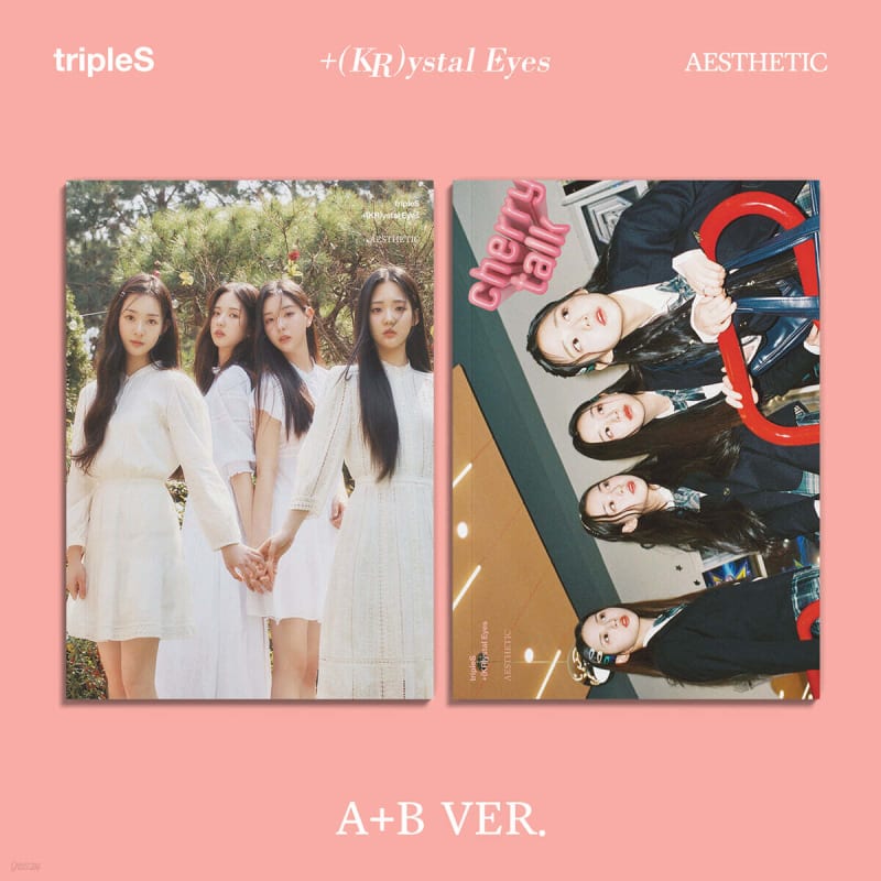 

tripleS (Triples) - Mini Album: +(KR)ystal Eyes [AESTHETIC][Random Delivery of 2 Types]