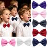 Adjustable Children Bow Tie Pre-Tied Kids Accessories Fashion Baby Bow Tie  Boys Girls