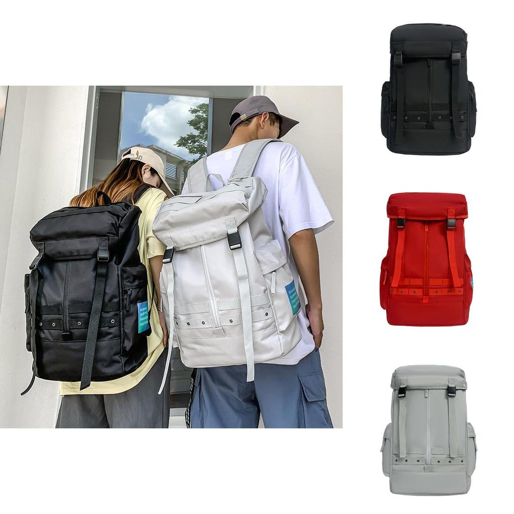 Nylon College Backpack For Men And Women With Large Capacity For Daily Use