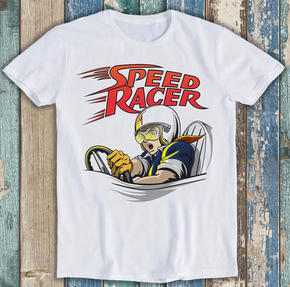 Спиди Гонщик Go Постер Фильма Мем Аниме Манга Смешной Подарок Футболка T-Shirt M1423 XXXXL