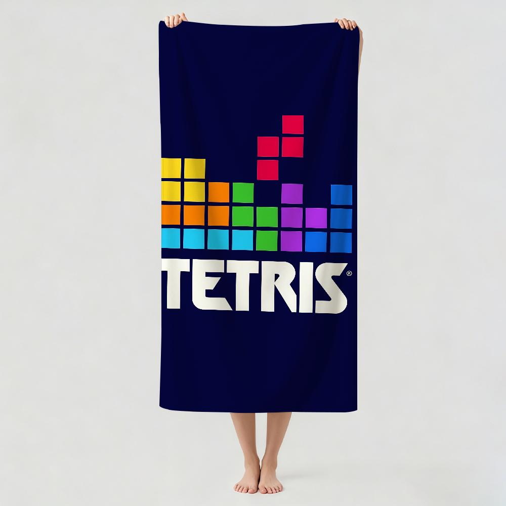 Atrategy game T-TETRIS Towel Drying Bath Towel Applicable To Light Swimming Camping Yoga Beach Out