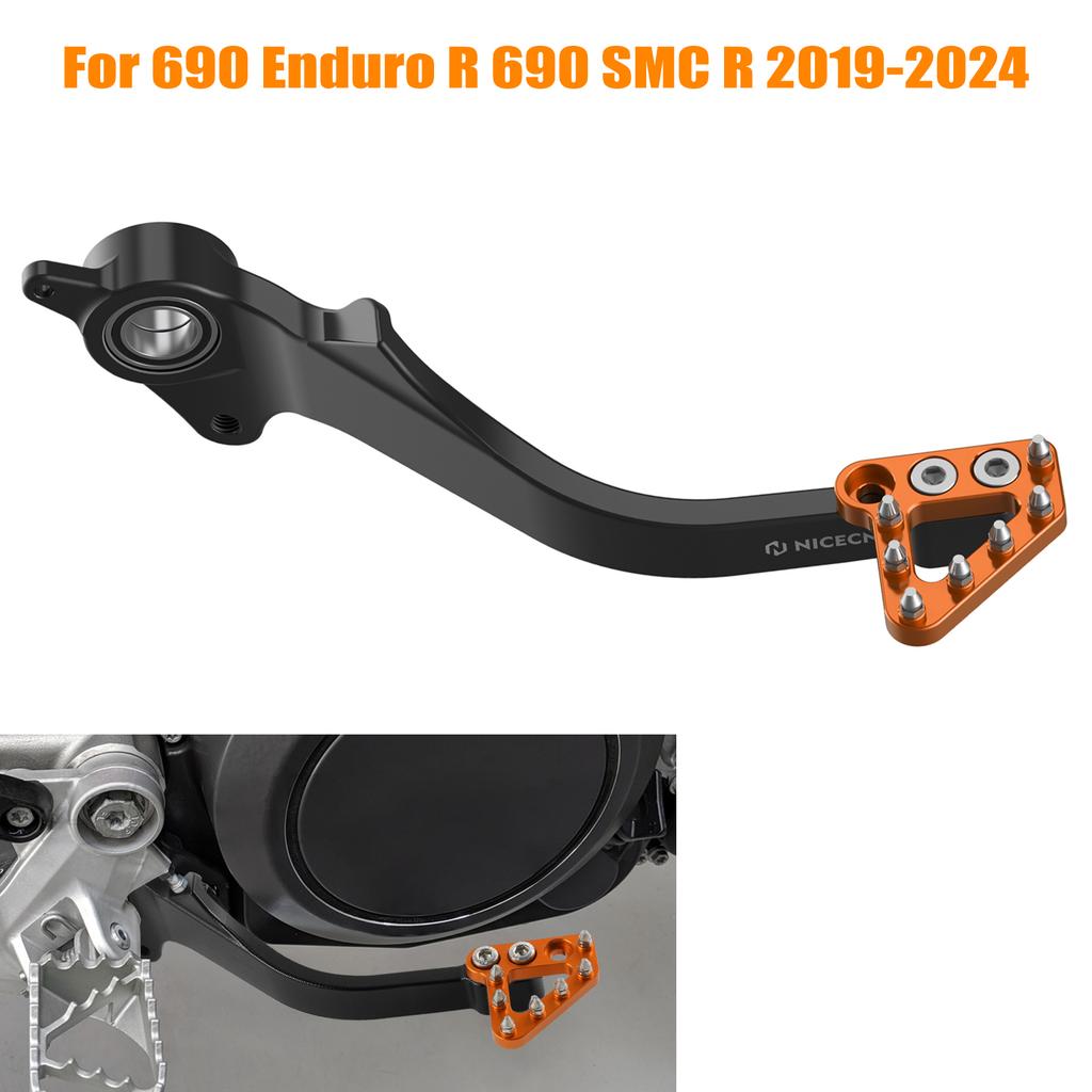 For KTM 690 Enduro R 690 SMCR Brake Pedal Tip Brake Lever for GasGas 700 ES SM SM700 ES700 Husqvarna 701 Enduro 701 Supermoto