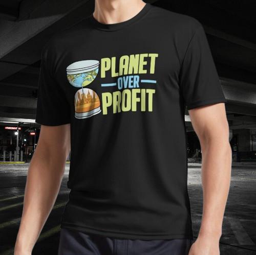 Climate Change Active T-Shirt Funny Size Mode American T-shirt XL