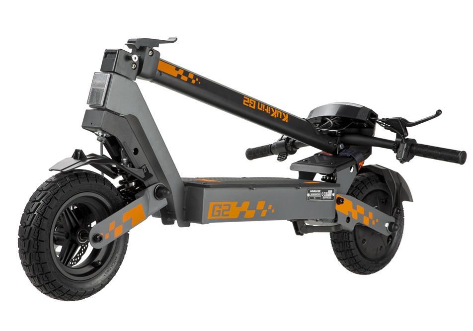 Trotineta Elétrica Dobrável Kukirin G2 Ultra 800Wx2 Motor Duplo Trotineta Elétrica Adulto Velocidade Máxima 55Km/h 48V 18AH Autonomia 55KM Carga 120Kg