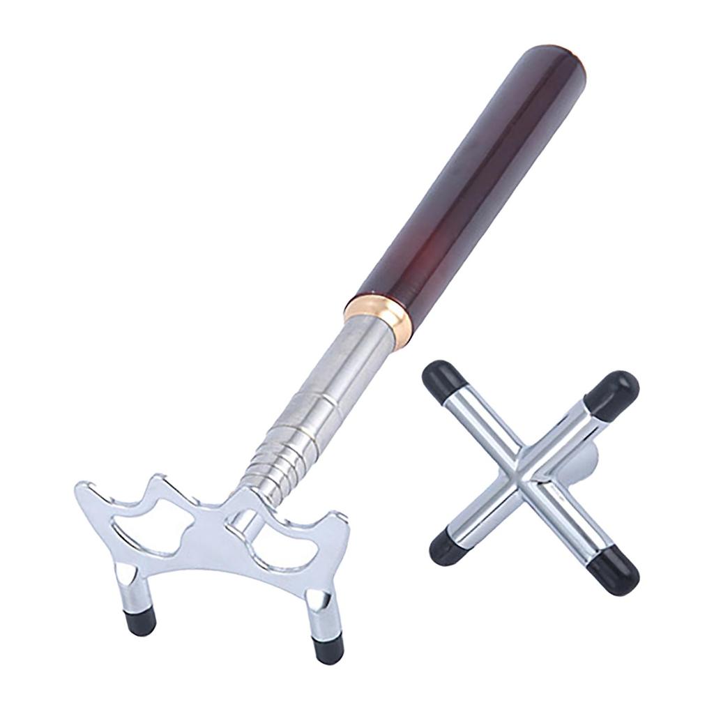 Billiards Cue Stick Bridge with Bridge Head Extender for Pool Table Practice