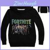 Sudadera con capucha Fortnite para niños y niñas, jersey, mono, confeccionado con una cómoda mezcla de algodón.