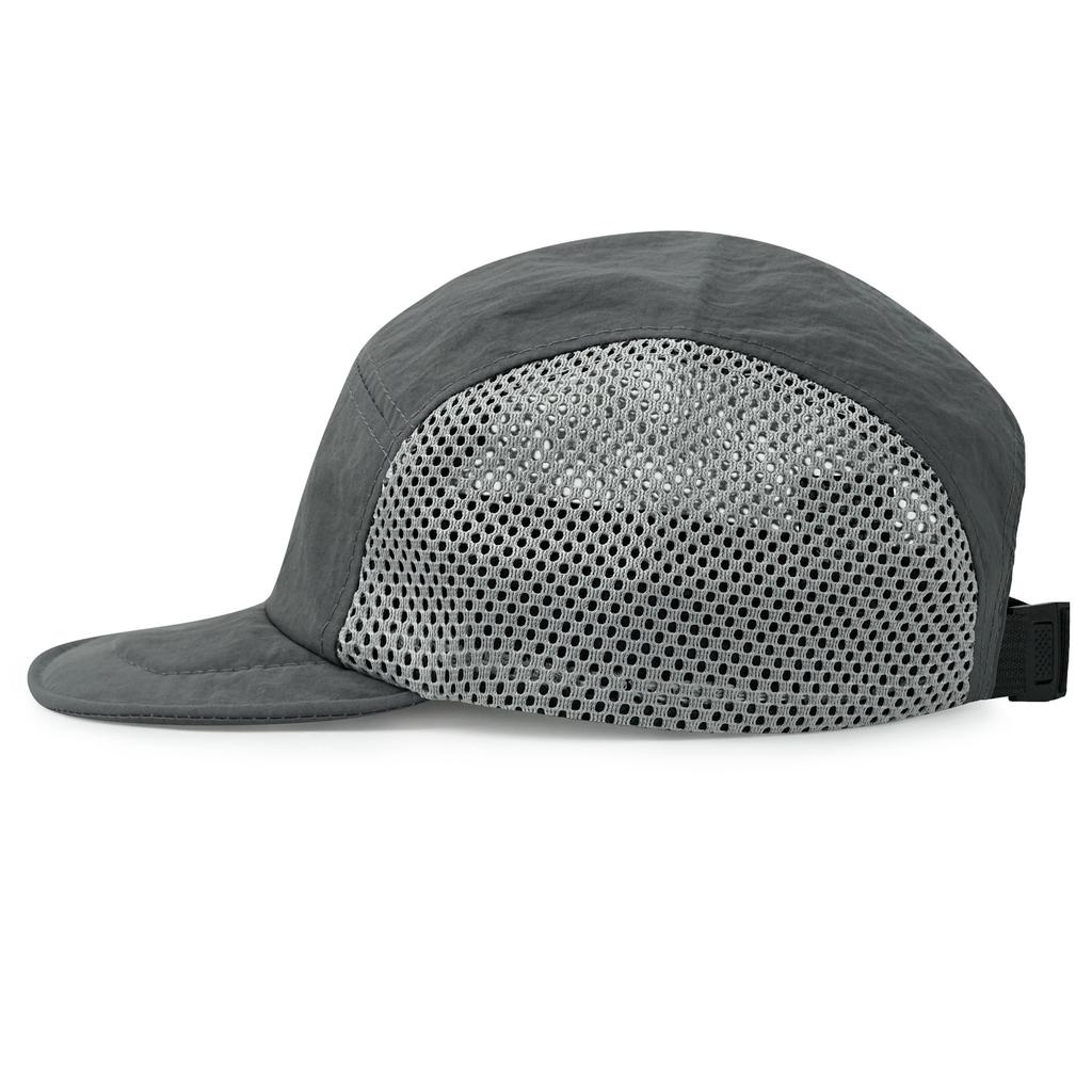 Clape Adjustable Short Brim Mesh Cap for Summer Running Outdoor Fashionable Men's Cycling, Lightweight, Breathable, Water-Repellent, Quick-Drying,