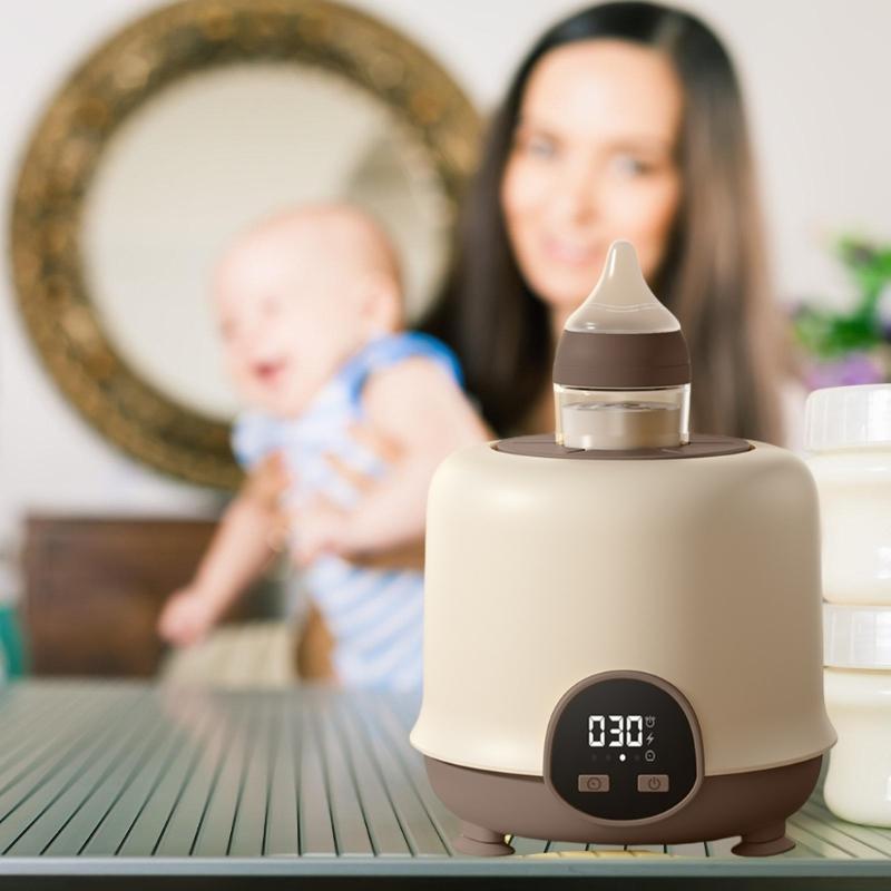 Infant Safe Silicone Slot Electric Bottle Shaker with USB Charging Portable Baby Milk Mixer Automatic Baby Bottle Shaker