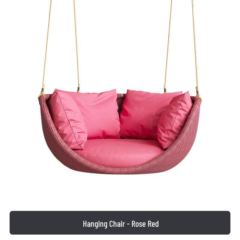 Indoor Hanging Chair: Balcony Bedroom Swing Chair for Adults and Teens