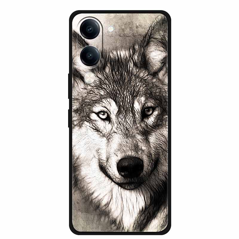 Case For Vivo Y04 Y04S Y37C 4G Soft Silicone TPU Protector Shell Cartoon Lovely Gift Anime Phone Cover Capa Y 04 04S 37C Bumper