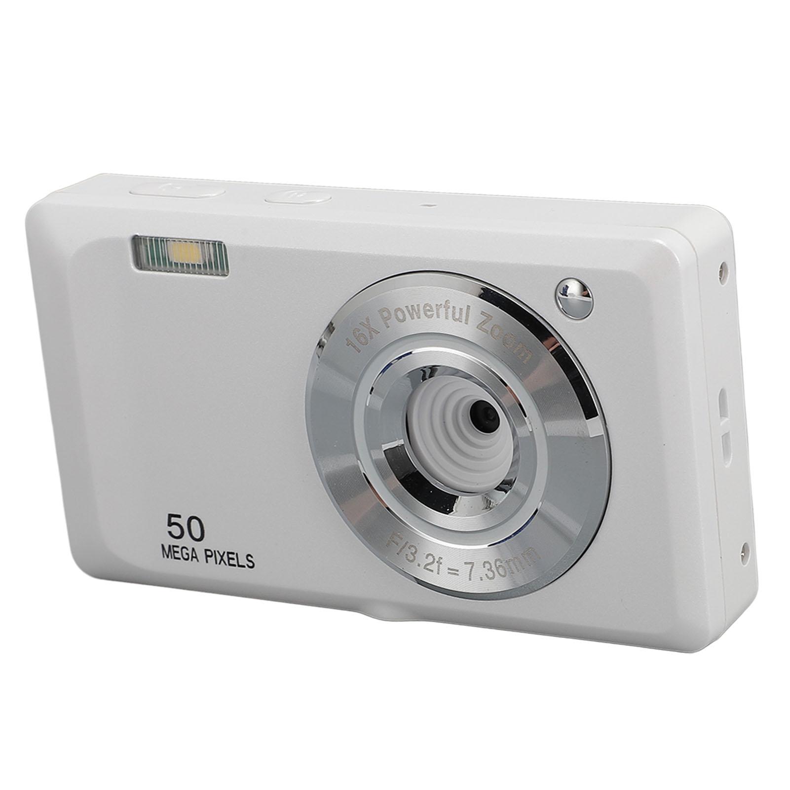 

4K Digital Camera for Kids Teens 50MP 1080P HD 16X Digital Zoom Auto Focus Anti Shake Compact