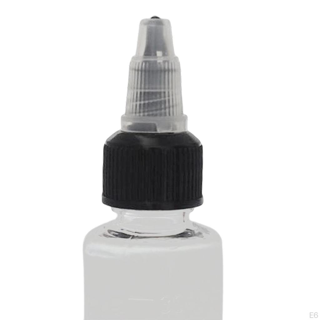 5 Count Sharp Dropper Bottles for Liquids with No Leakage Design