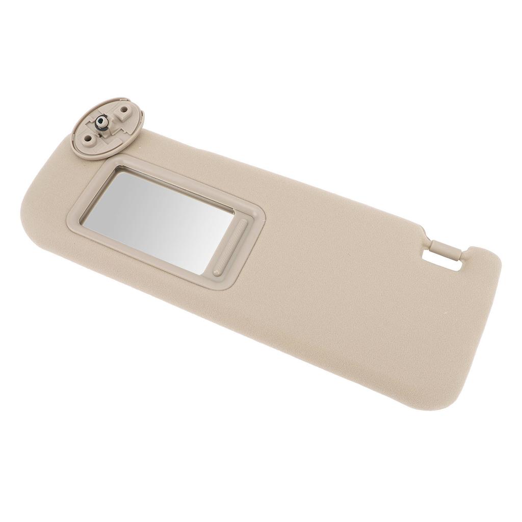 Sun Visor Replacement Beige ABS Sun Blocking Improve Visual Comfort for Camry XV50 2011 To 2017