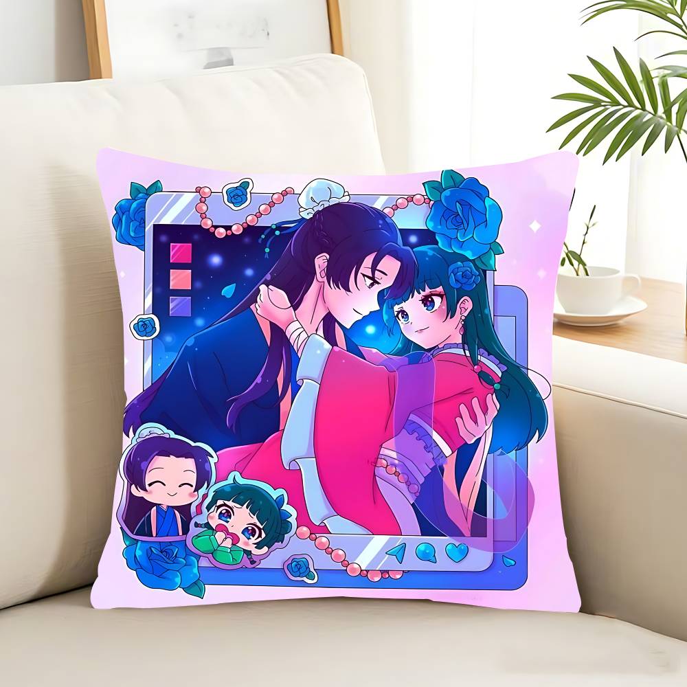 The Apothecary Anime Diaries Pillow Case Removable Washable Cushion Cover – All-Season Soft Linen